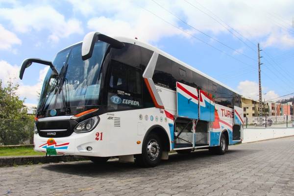 Bus de transporte turístico