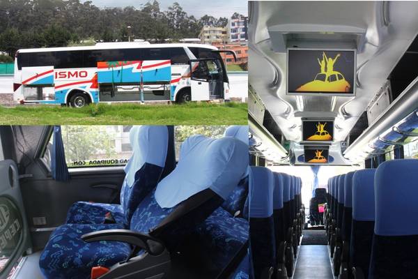 Bus de transporte turístico