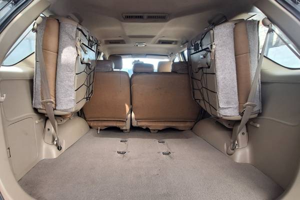 Espacio en cajuela SUV